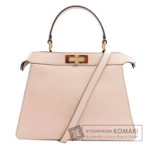 Fendi Peekaboo I SEE U Handbag Calfskin